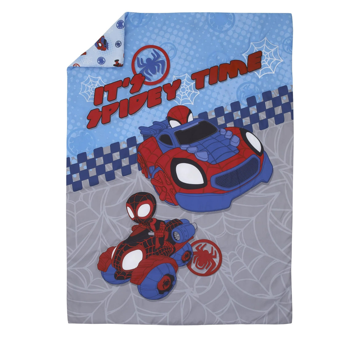 Marvel Spidey & his Amazing Friends Toddler 3-Piece Bedding Set 14048