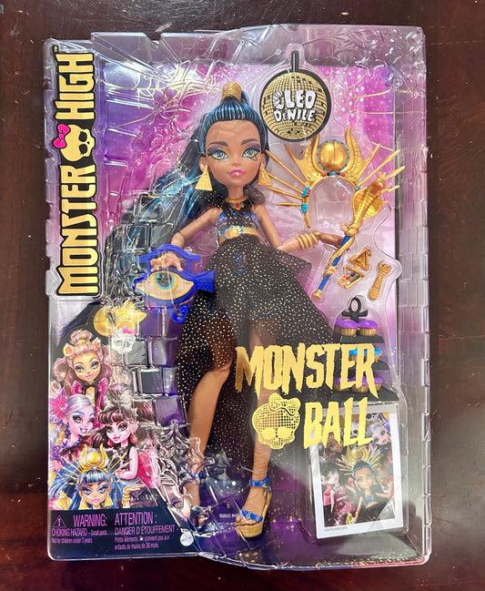 Monster High Cleo De Nile Doll in Monster Ball Party Dress 13933