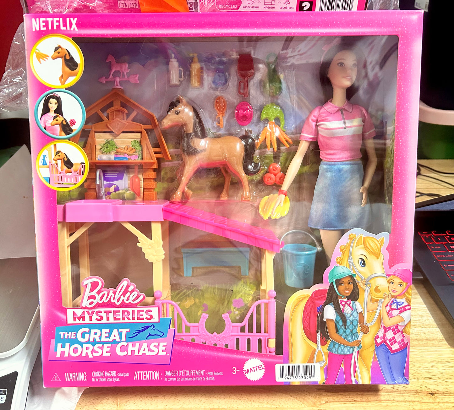 Barbie Mysteries The Great Horse Chase Doll Playset 23099