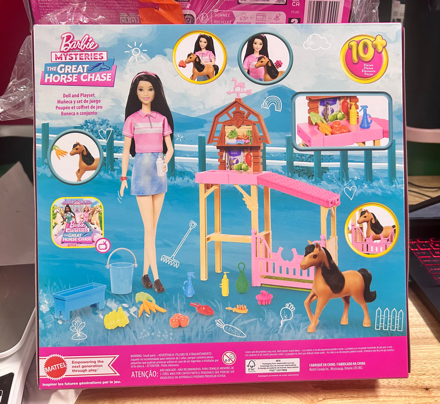 Barbie Mysteries The Great Horse Chase Doll Playset 23099