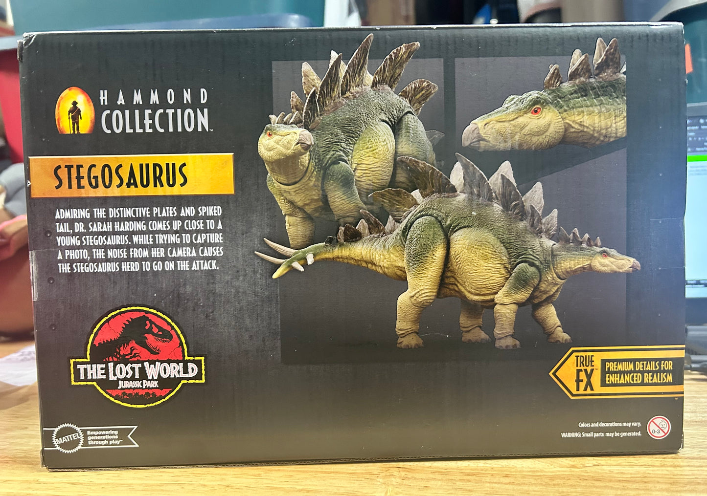 Jurassic World Hammond Collection Lost World Jurassic Park Stegosaurus Action Figure 27061