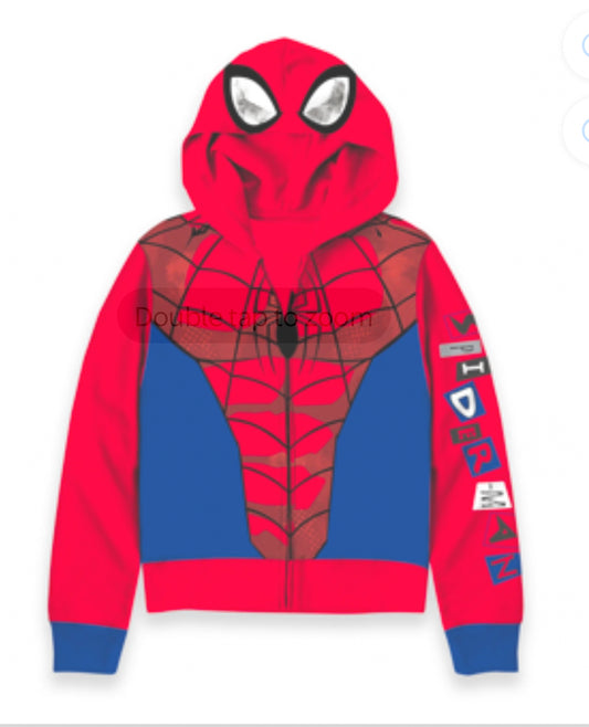 Spiderman Tone Suit Boys Apparel, Graphic Long Sleeve Hoodie XXL (18) 20207