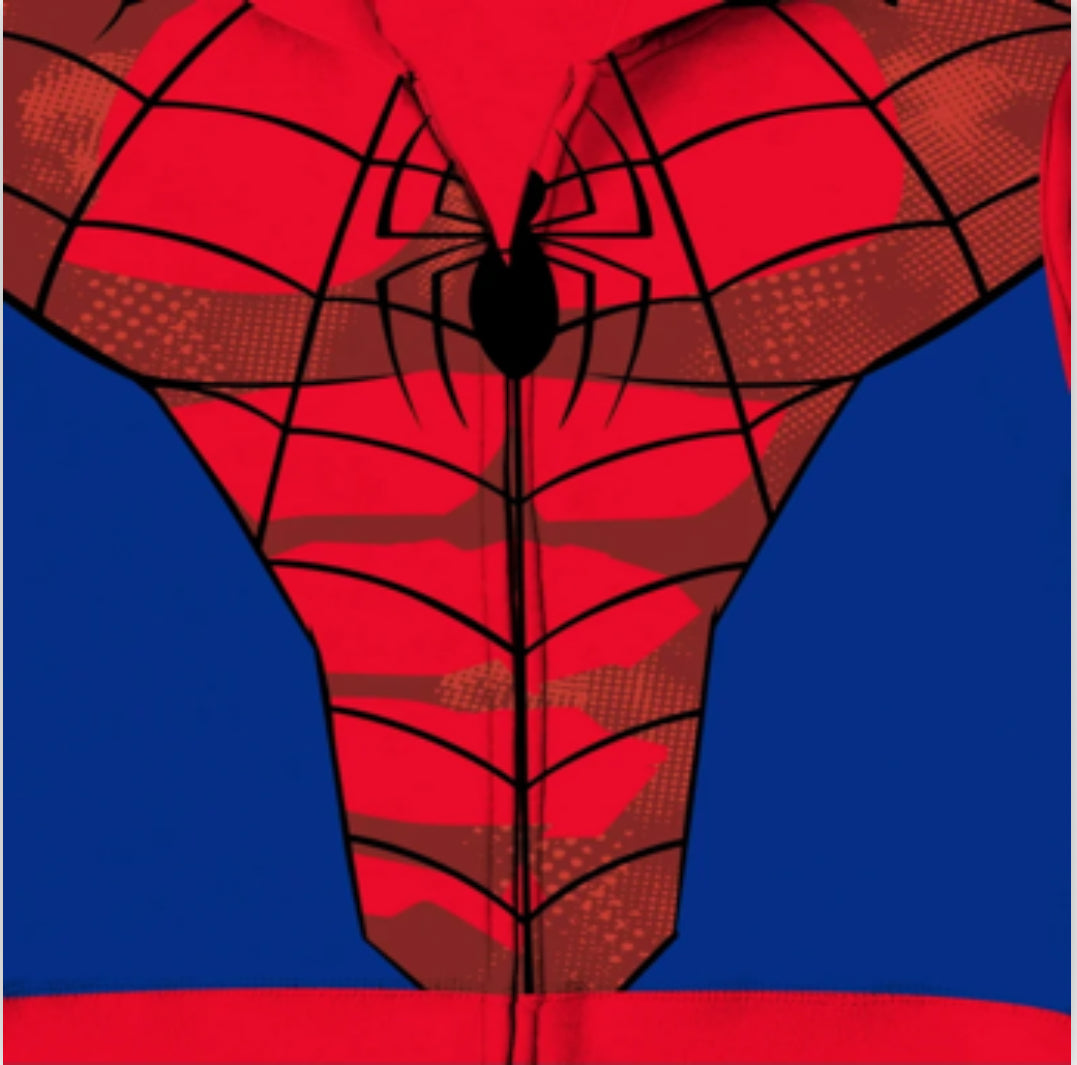 Spiderman Tone Suit Boys Apparel, Graphic Long Sleeve Hoodie XXL (18) 20207