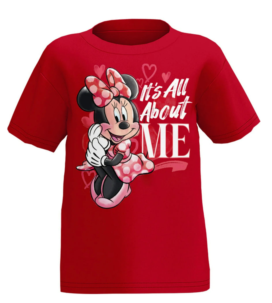 Disney Minnie All About Me Girls Toddler Tee Shirt