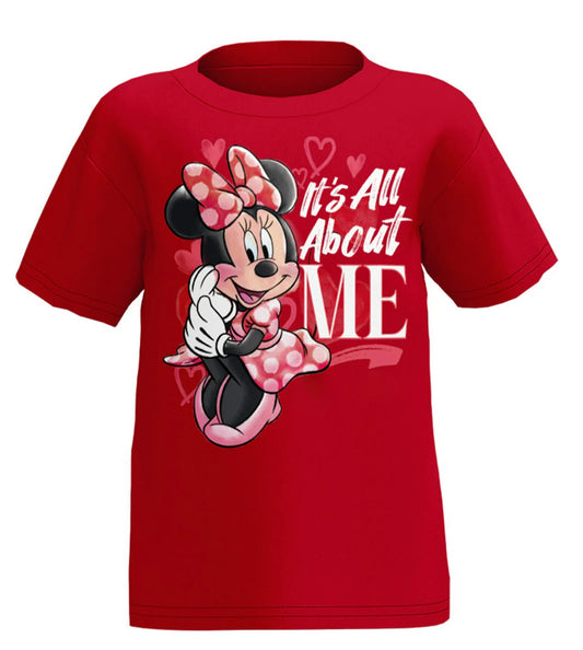 Disney Minnie All About Me Girls Toddler Tee Shirt