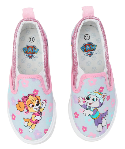 Paw Patrol Toddler Girl Skye & Everest Slip-On Sneaker