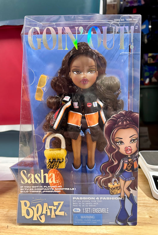 Bratz Goin’ Out! Sasha Fashion Doll with Accessories 52422