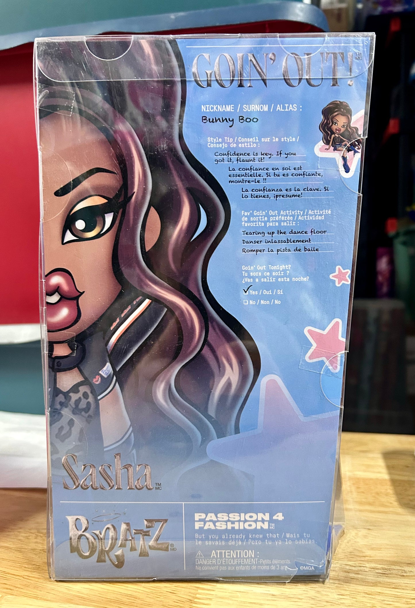 Bratz Goin’ Out! Sasha Fashion Doll with Accessories 52422