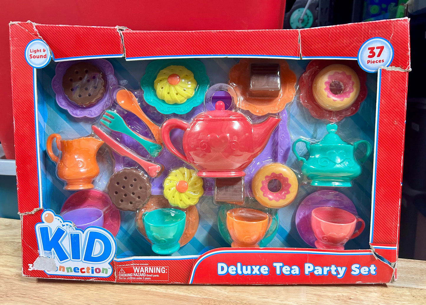 Kid Connection Deluxe Tea Party Play Set 16083