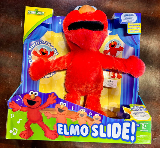 Sesame Street Elmo Slide Singing and Dancing 14” Plush 576539