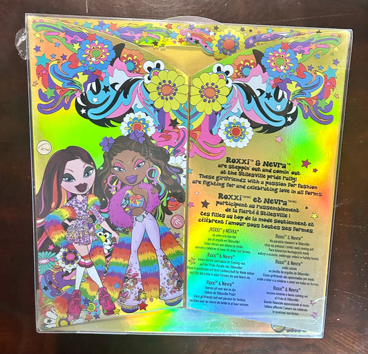 Bratz JimmyPaul Special Edition Designer Pride 2-Pack Roxxi & Nevra 12” Fashion Dolls 58032