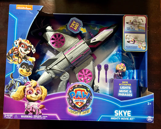 PAW Patrol The Mighty Movie Skye Mighty Movie Jet 46714