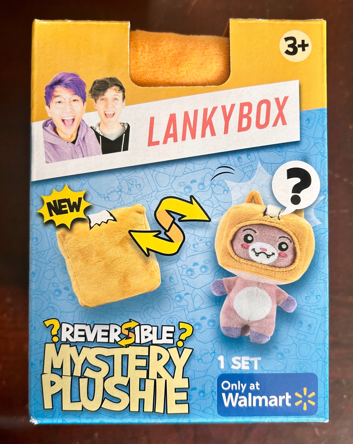 LankyBox Reversible Mystery Plush Collectible 66335