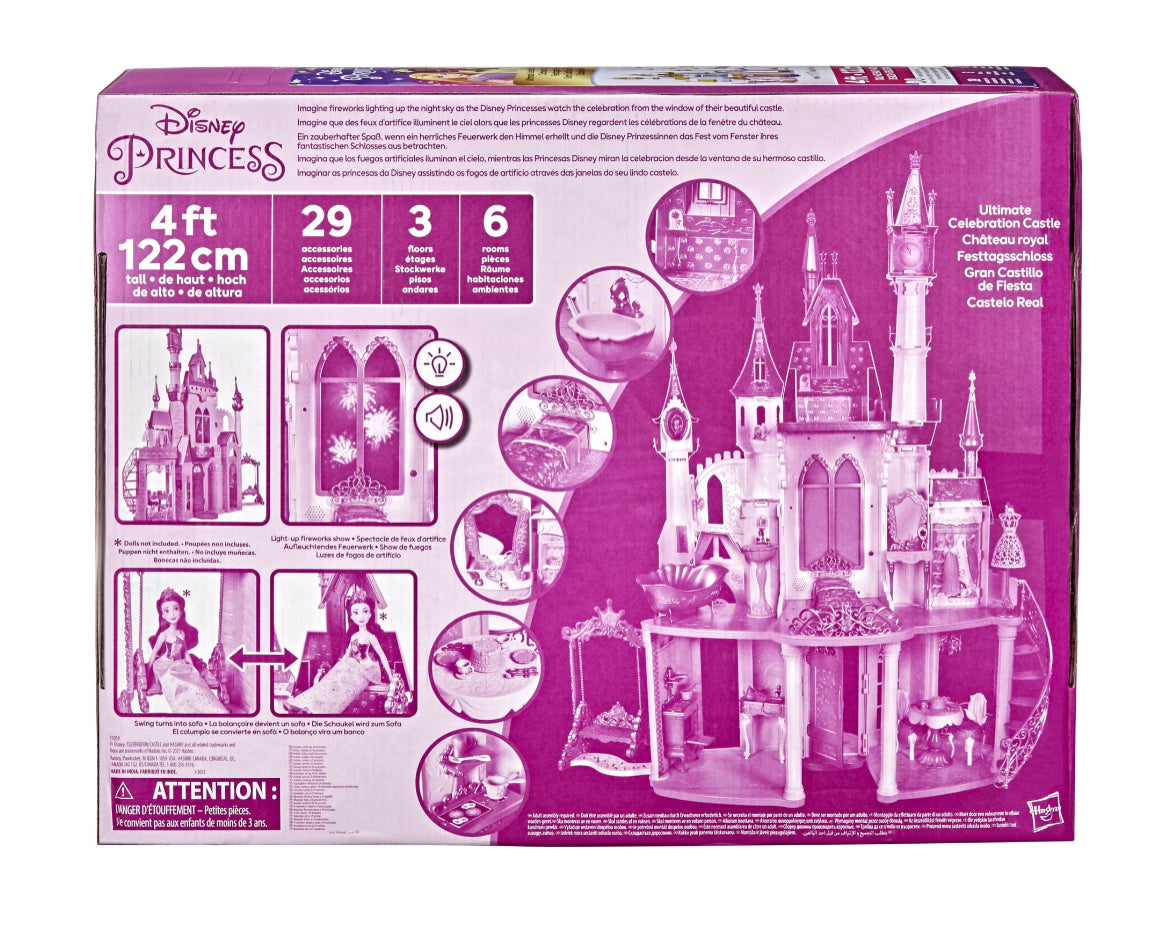 Disney Princess Ultimate Celebration Castle Doll House 840557
