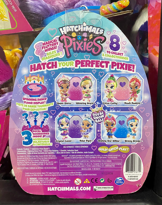 Hatchimals Pixies Royal Snow Ball 57871