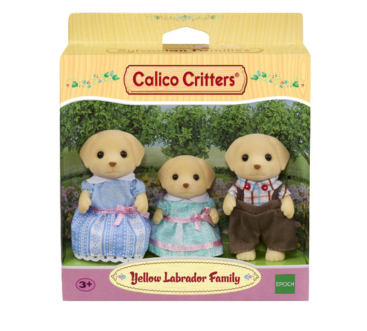 Calico Critters Yellow Labrador Family 21785
