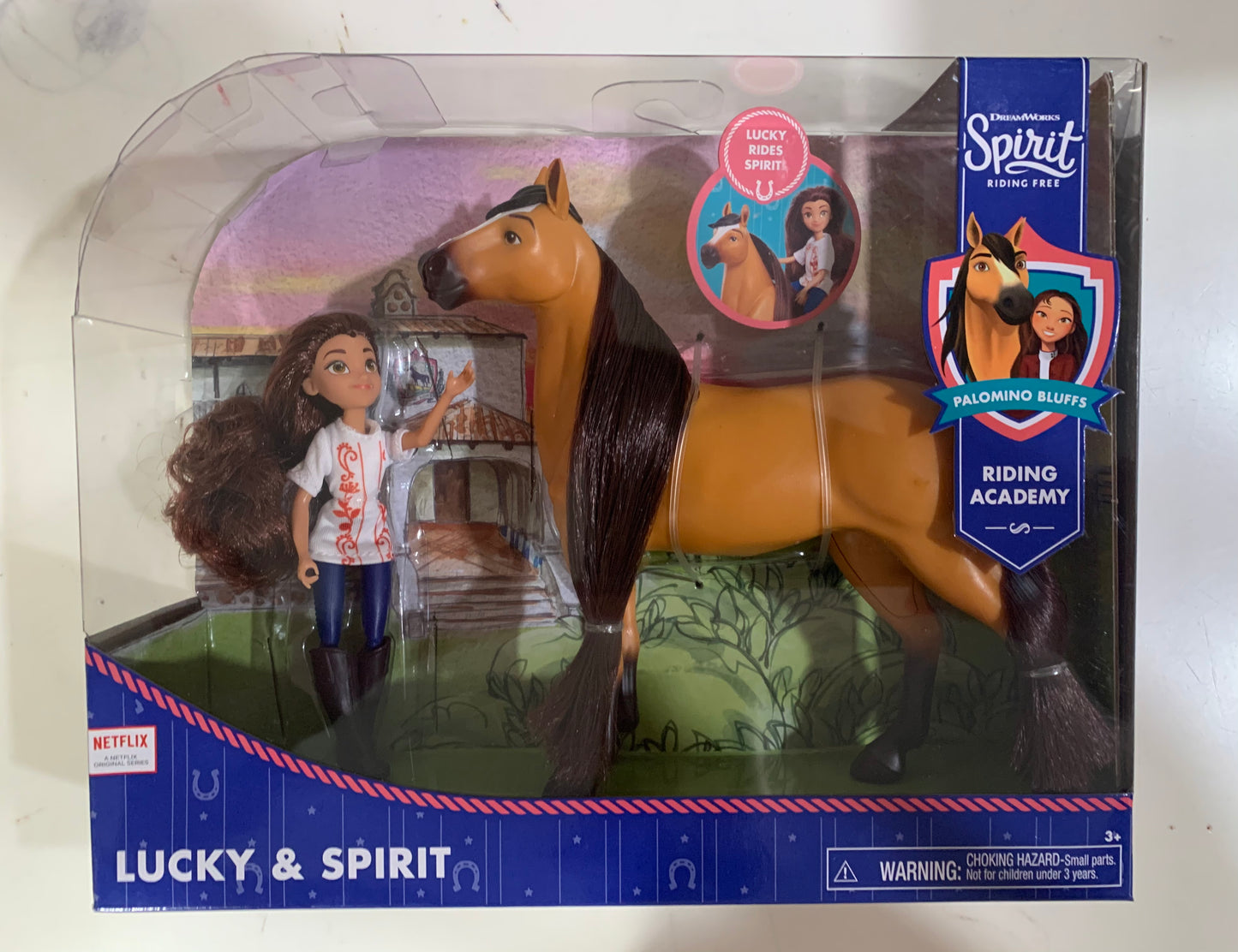 Spirit Riding Free 8” Lucky & Spirit Figure Set 39766