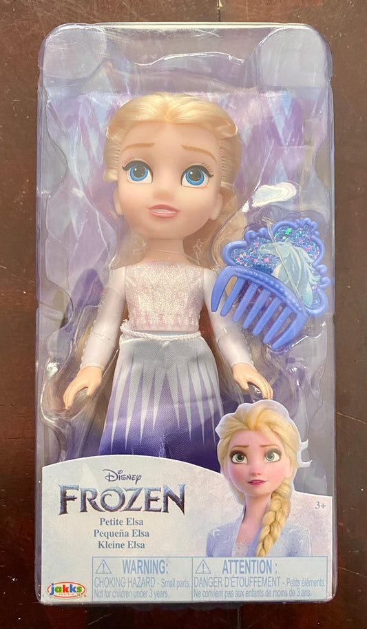 Disney Frozen Petite Elsa 6" Doll with Hair Brush 21145