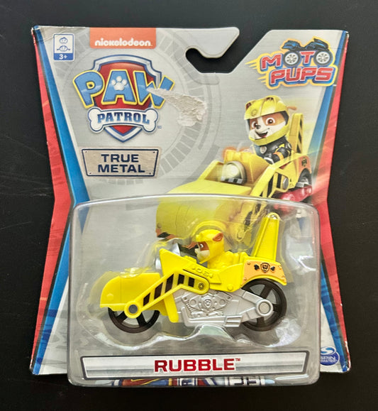 Paw Patrol Moto Pups True Metal Rubble 33130