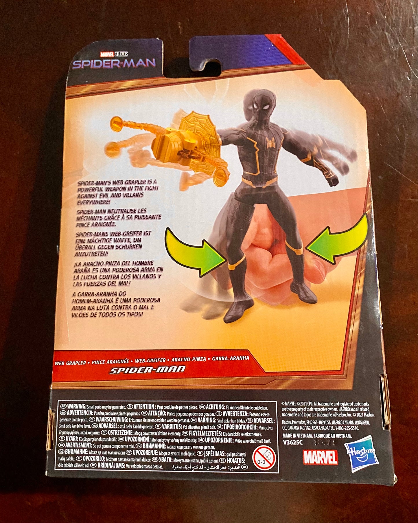 Spider-Man Marvel 6” Deluxe Web Grappler Action Figure
