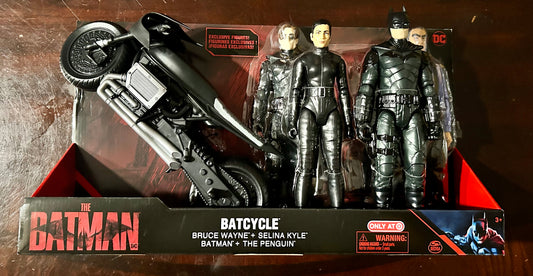 DC Comics Batman Batcycle & 4-Figure 2022 Collection 37677