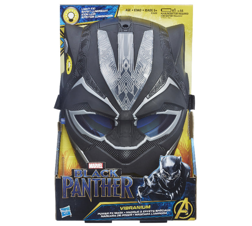 Marvel Black Panther Vibranium Power FX Light Up Mask