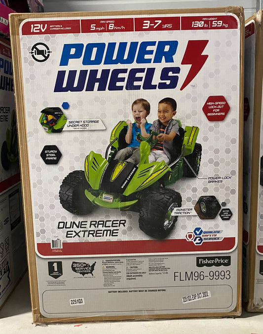 Power Wheels Dune Racer Extreme Green 12-Volt Ride On 56368