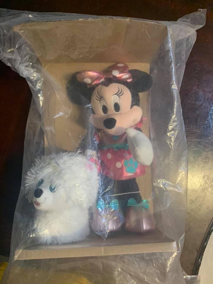 Disney Minnie’s Walk & Play Puppy Plush 00000