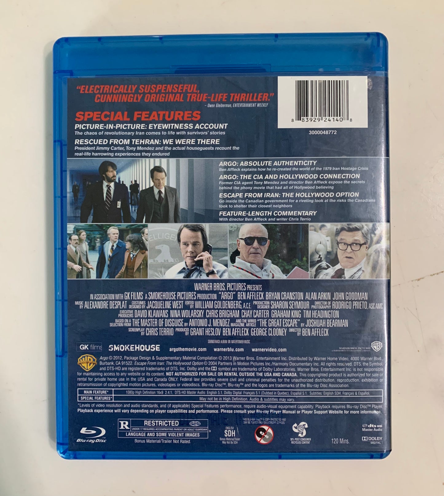 Argo DVD & Blu-Ray 24140