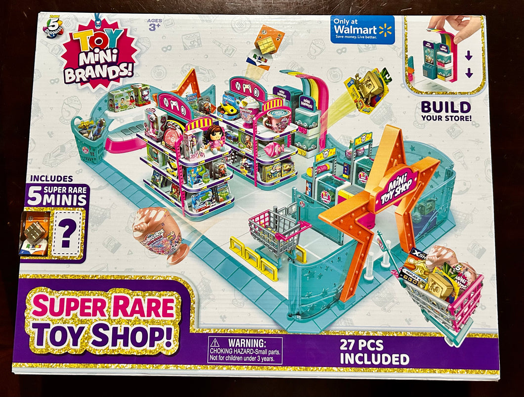  ZURU Mini Brands Super Rare Toy Shop - Includes 5