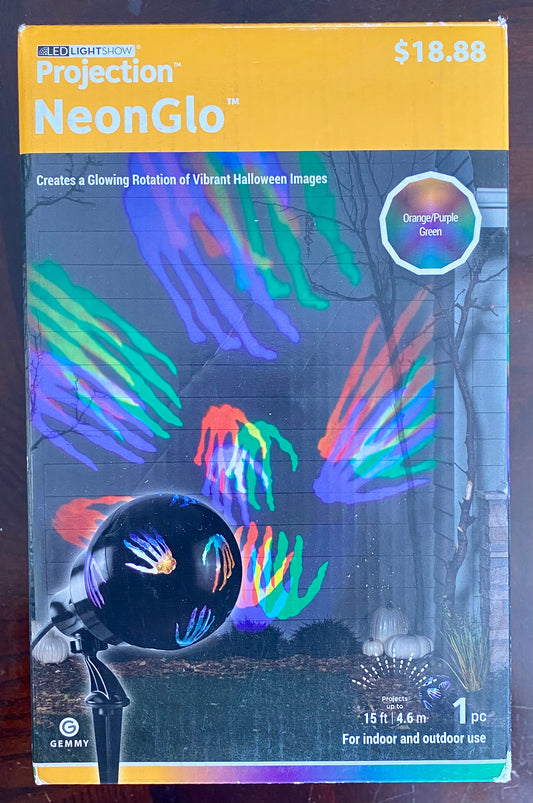 Halloween Neon Glow Hands Projector 73243