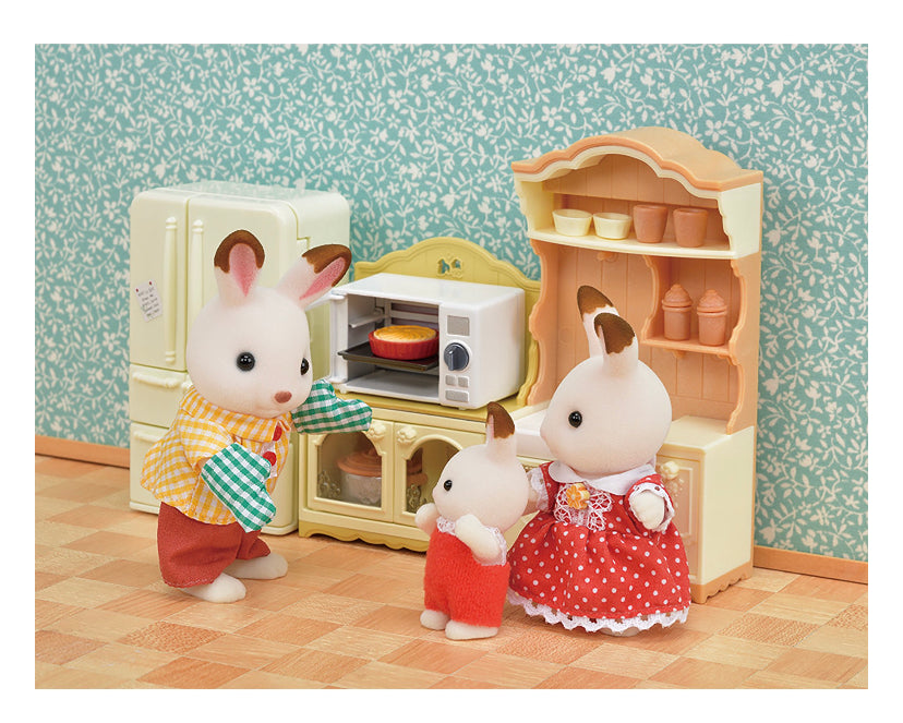 Calico Critters Microwave Cabinet Furniture Set 21835