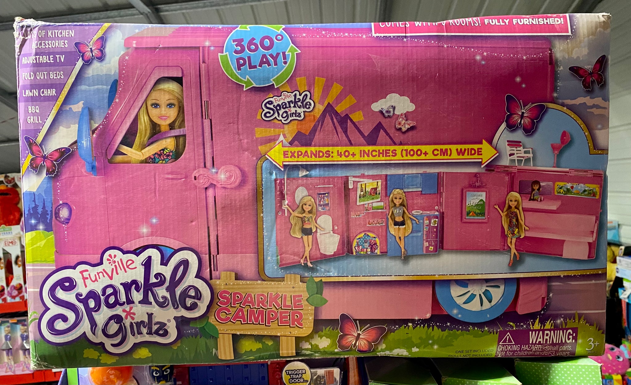 funville sparkle camper