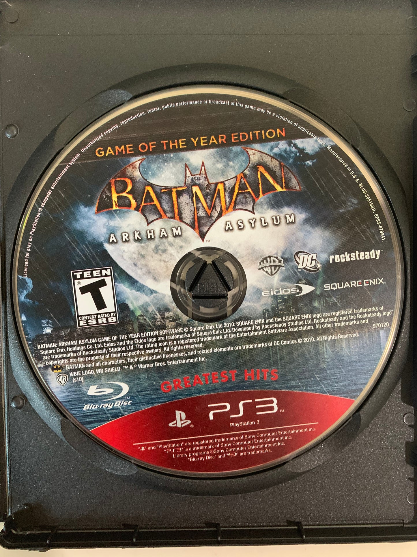 Batman Arkham Asylum PS3 Game