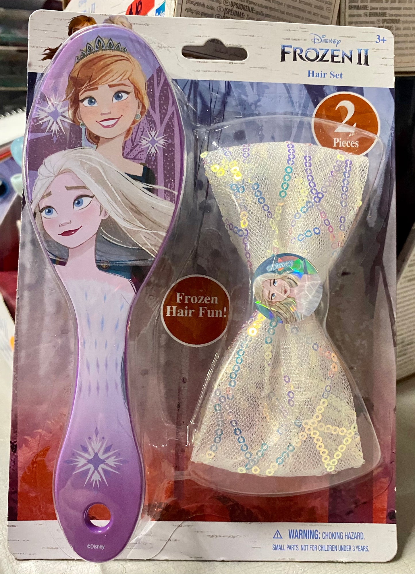 Disney Frozen 2 Hair Brush & Bow Set 43921