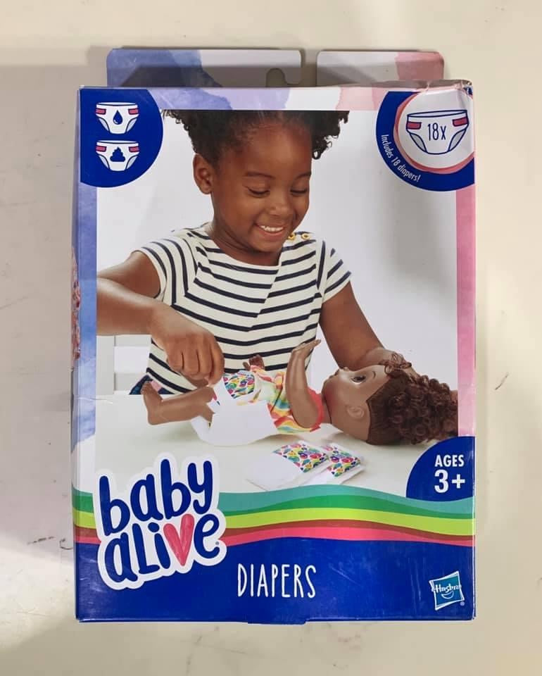 Baby Alive Doll Diapers Refill 18-Pack 65279