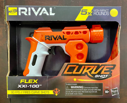 Nerf Rival Flex XXI-100 Curve Shot Blaster 99366