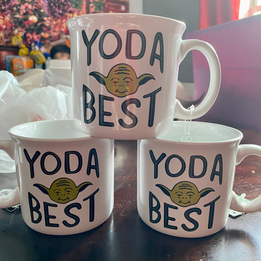 Star Wars The Mandalorian “Yoda Best” 18 Oz Mug Coffee Cup 39447
