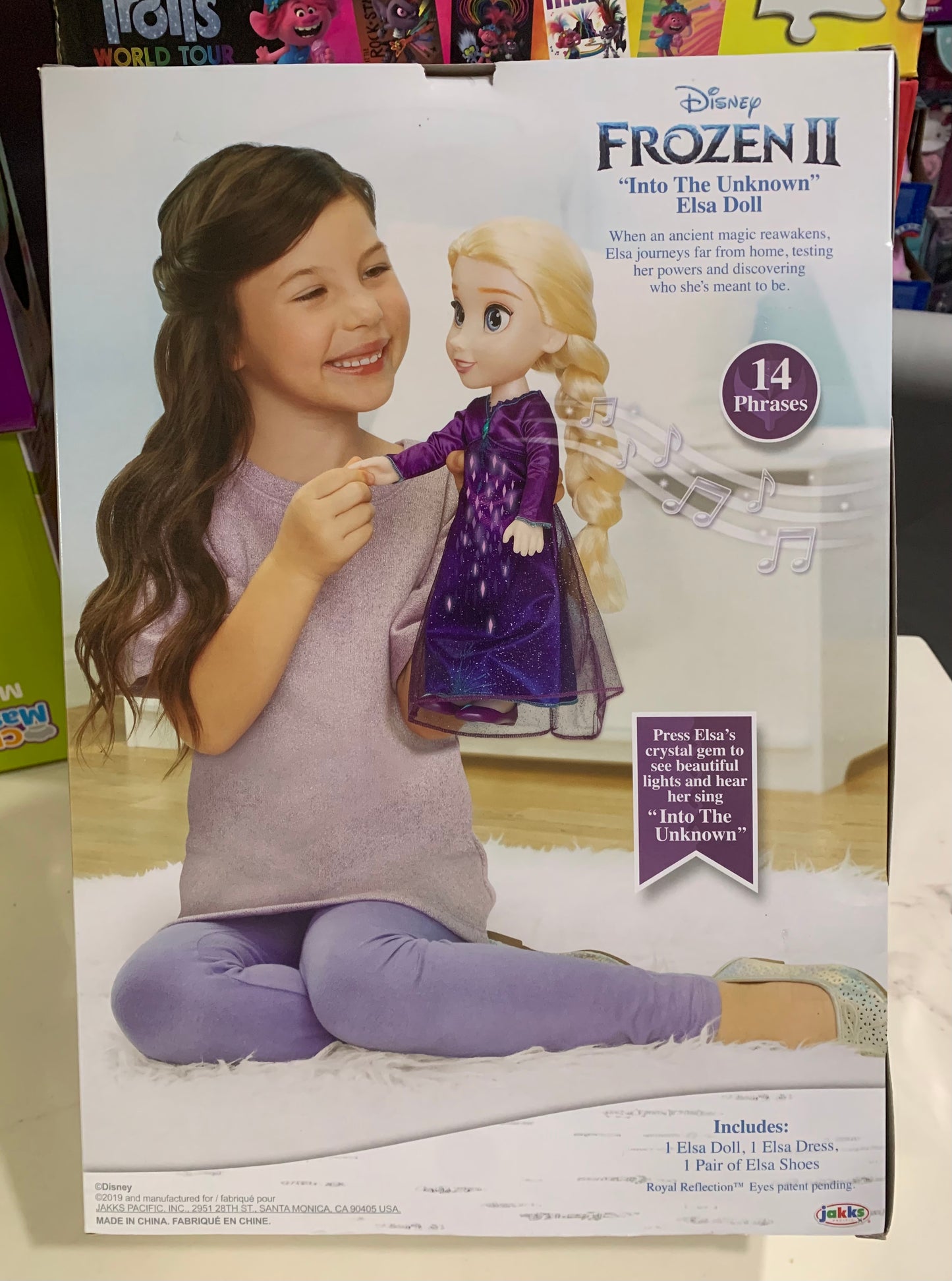 Frozen 2 Singing Princess Elsa 14” Doll 20703