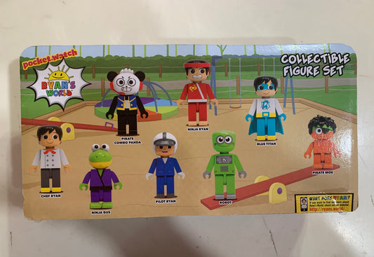Ryan’s World 8-Piece Collectible Figure Set 79367