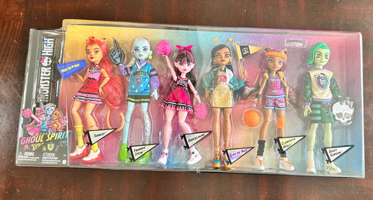 Monster High Ghoul Spirit Sporty 6-Figure Collection 07512