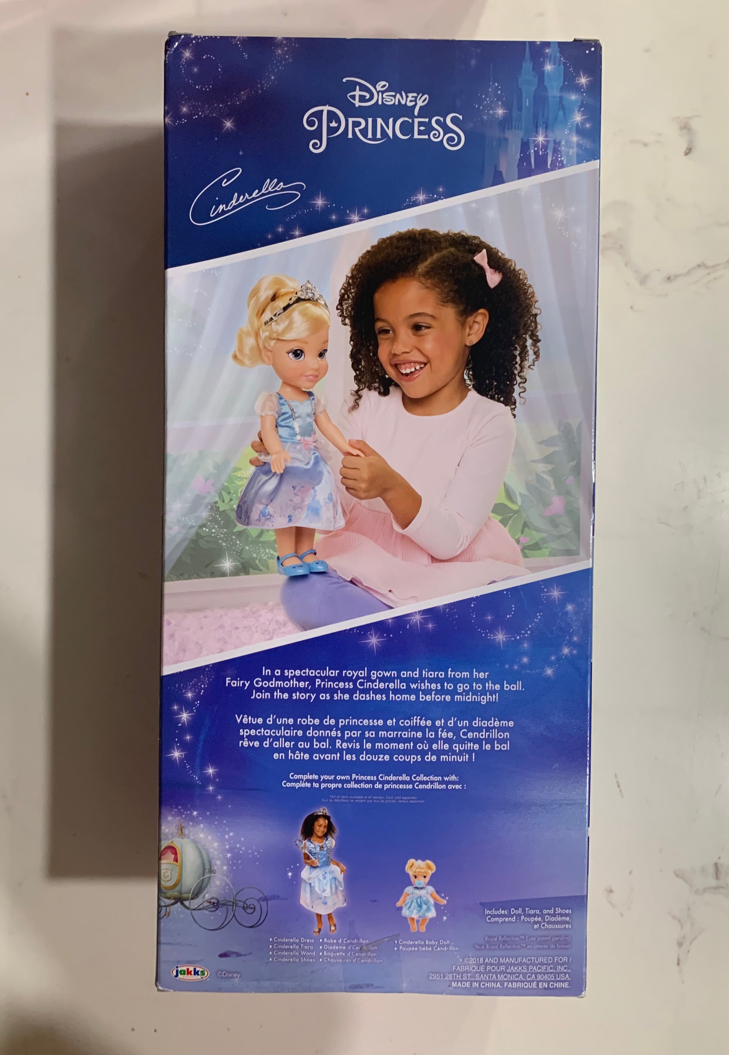 Disney Princess Explore Your World Cinderella 14” Toddler Doll