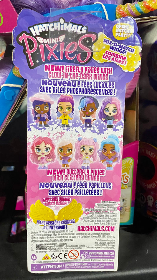 Hatchimals Mini Pixies 2-Pack With Jumbo Wings 35444-05