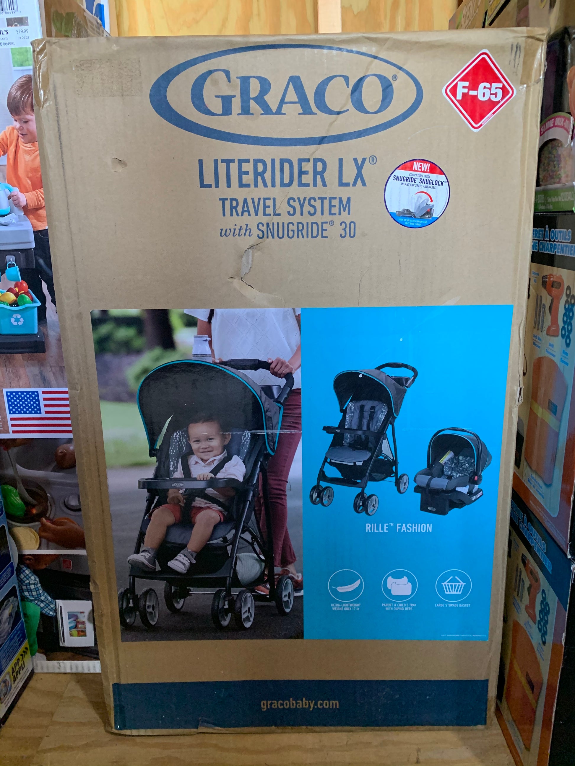 Graco LiteRider LX Travel System 14846 – Cove Toy House