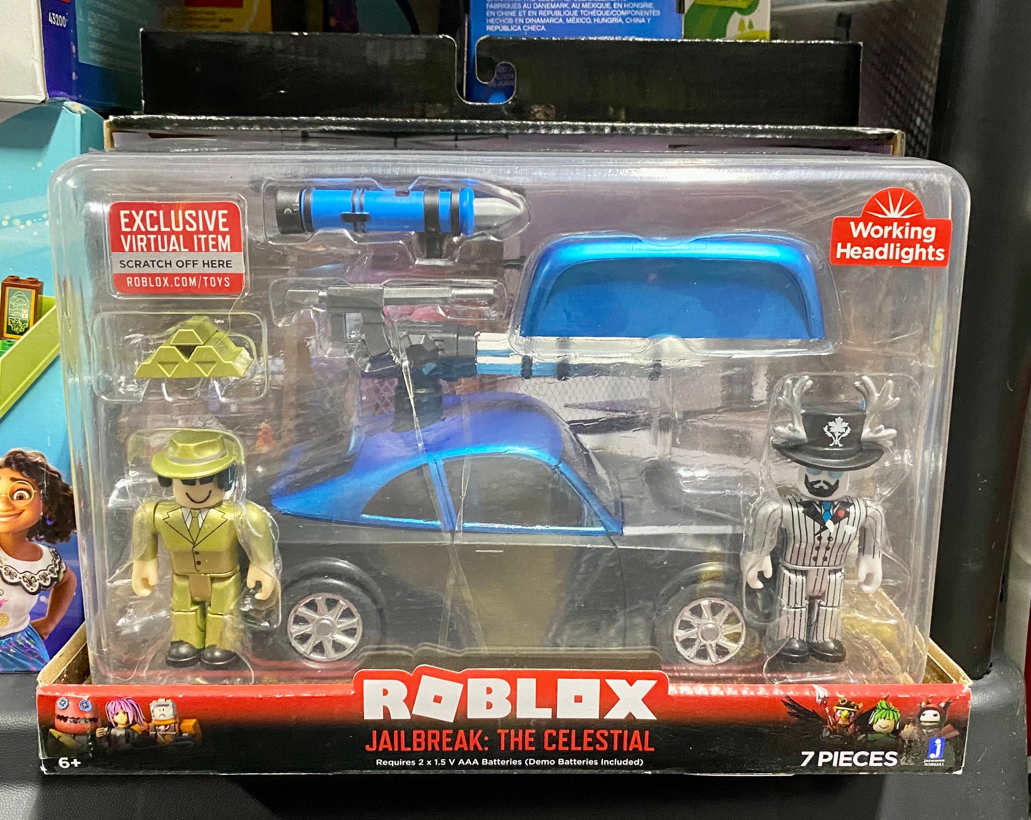 Roblox Action collection - Jailbreak: The celestial Deluxe Vehicle Includes  Exclusive Virtual Item] 
