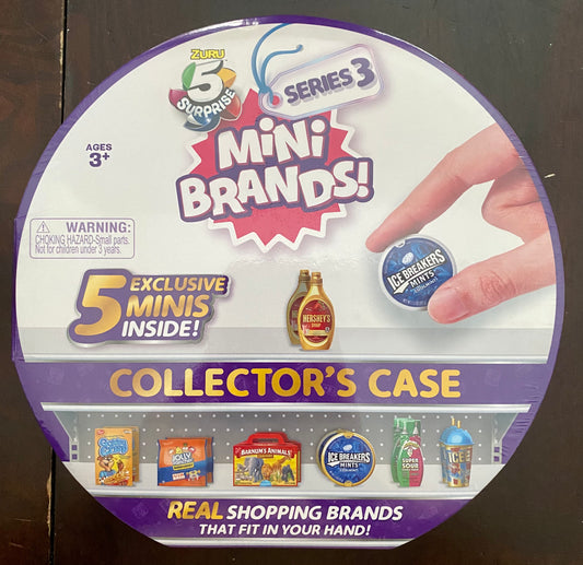 5 Surprise Mini Brands Series 3 Collector’s Case 02762