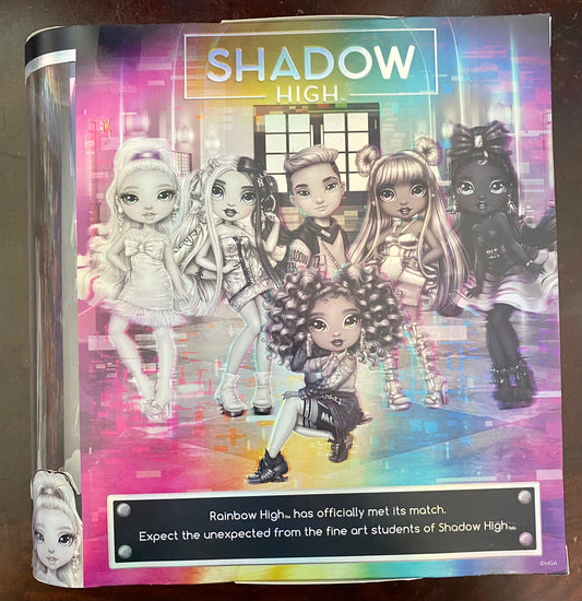 Rainbow High Shadow Series 1 Luna Madison Greyscale Box Fashion Doll 58353