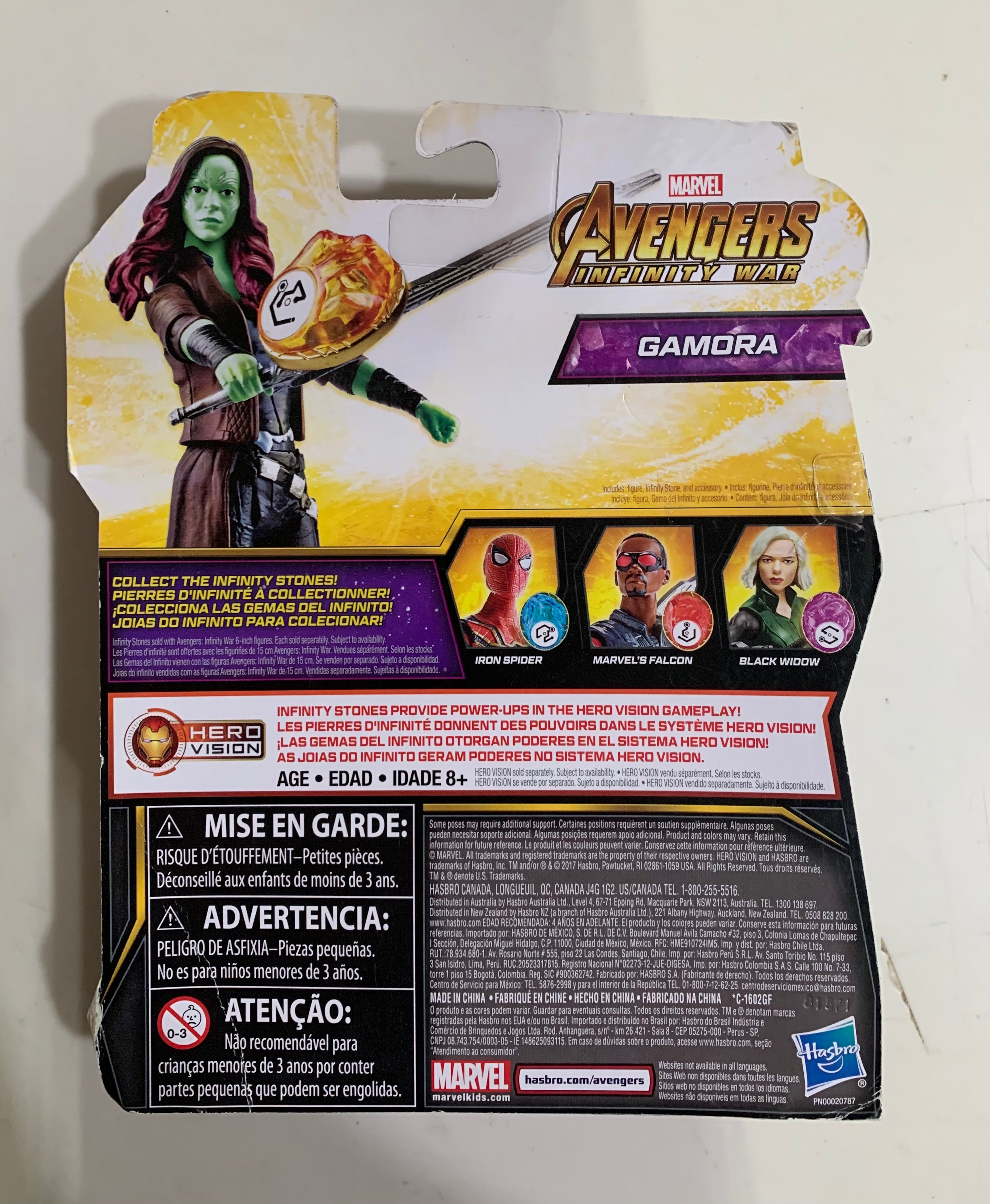 Marvel Avengers Infinity War Gamora 6” Action Figure 68220 – Cove 