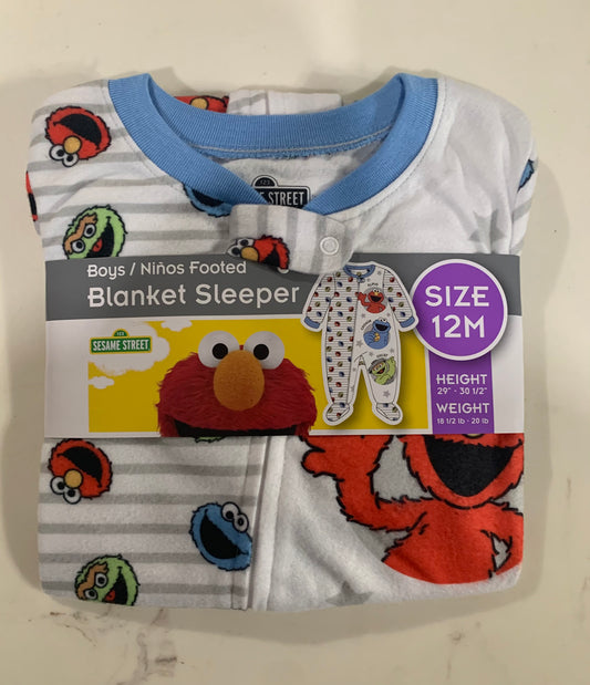 Sesame Street Boys Blanket Sleeper