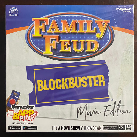Family Feud Board Game BlockBuster Movie Edition 32842